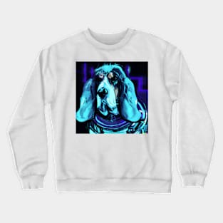 Cyber Punk Basset Crewneck Sweatshirt